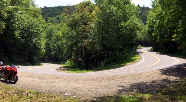 Hairpin Curve near Williamsport, PA