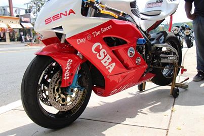 csba day the races CBR 1000 track bike