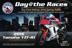 CSBA Day @ the Races 2016 Spring Raffle Promo