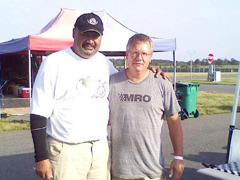 John and John at the track