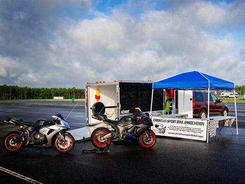 bikes at the track