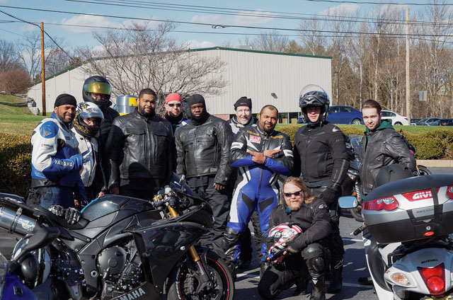 some of the bikes on april's ride